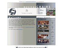 Tablet Screenshot of musicalchairs.biz