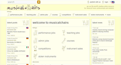 Desktop Screenshot of musicalchairs.info